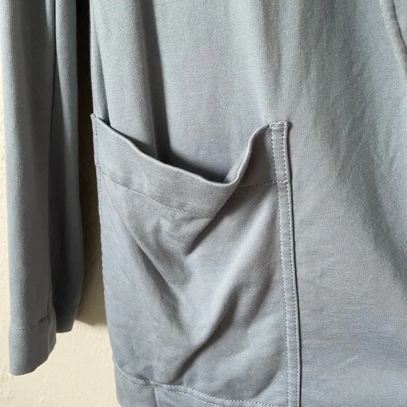 Athleta Eastbound Blazer Jacket Open Ponte Knit Business Casual Workwear Office - Picture 4 of 10